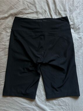 Outdoor Voices Black Mid-Rise Bike Shorts